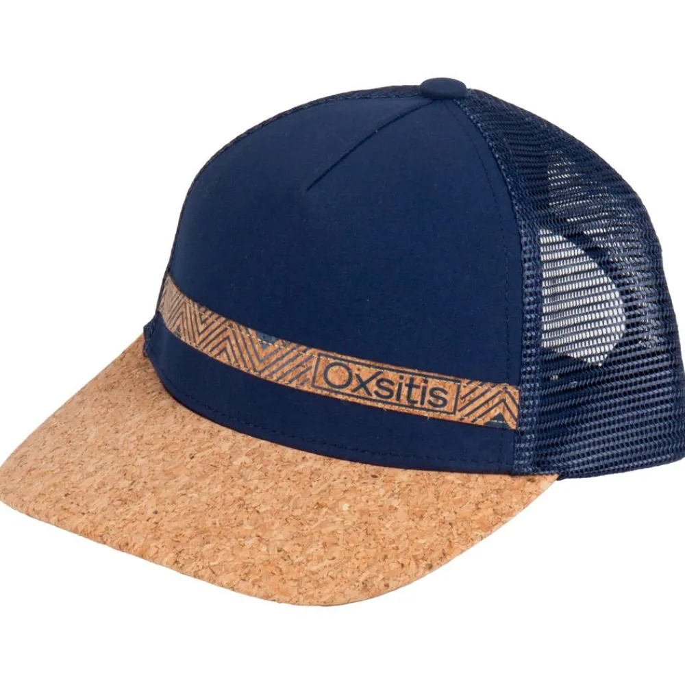 Casquettes<Oxsitis Casquette Cork Trucker Blue Cork