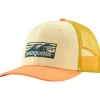 Casquettes<Patagonia Casquette Kid's Trucker Hat Boardshort Logo Tones Buttercup Yellow