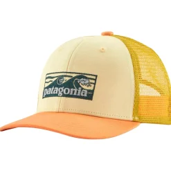 Casquettes<Patagonia Casquette Kid's Trucker Hat Boardshort Logo Tones Buttercup Yellow