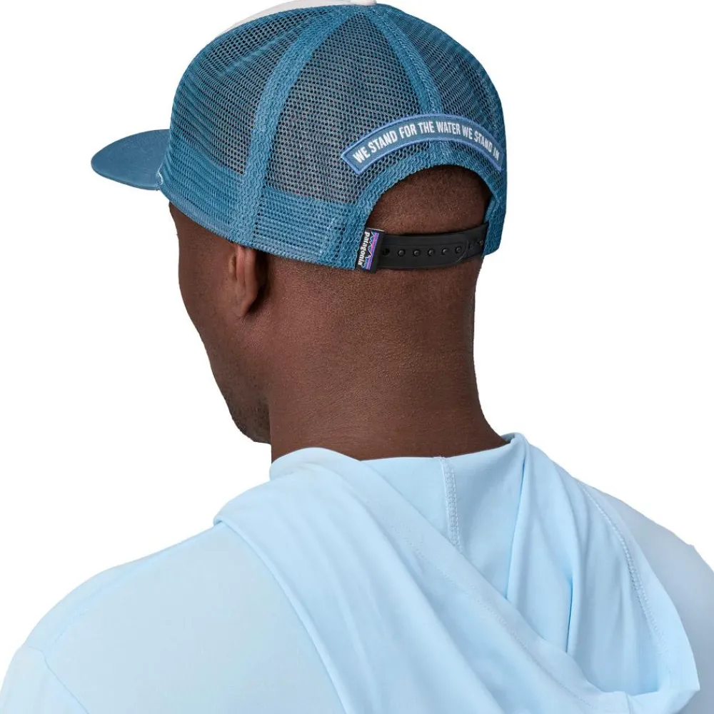 Sale Casquette Stand Up Trout Trucker Hat White Casquettes