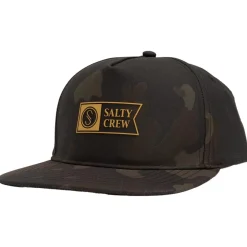 Casquettes<Salty Crew Casquette Apex Snapback Dark Camo Dark Camo