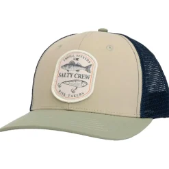 Casquettes<Salty Crew Casquette Baited Retro Trucker Oil Green Blue