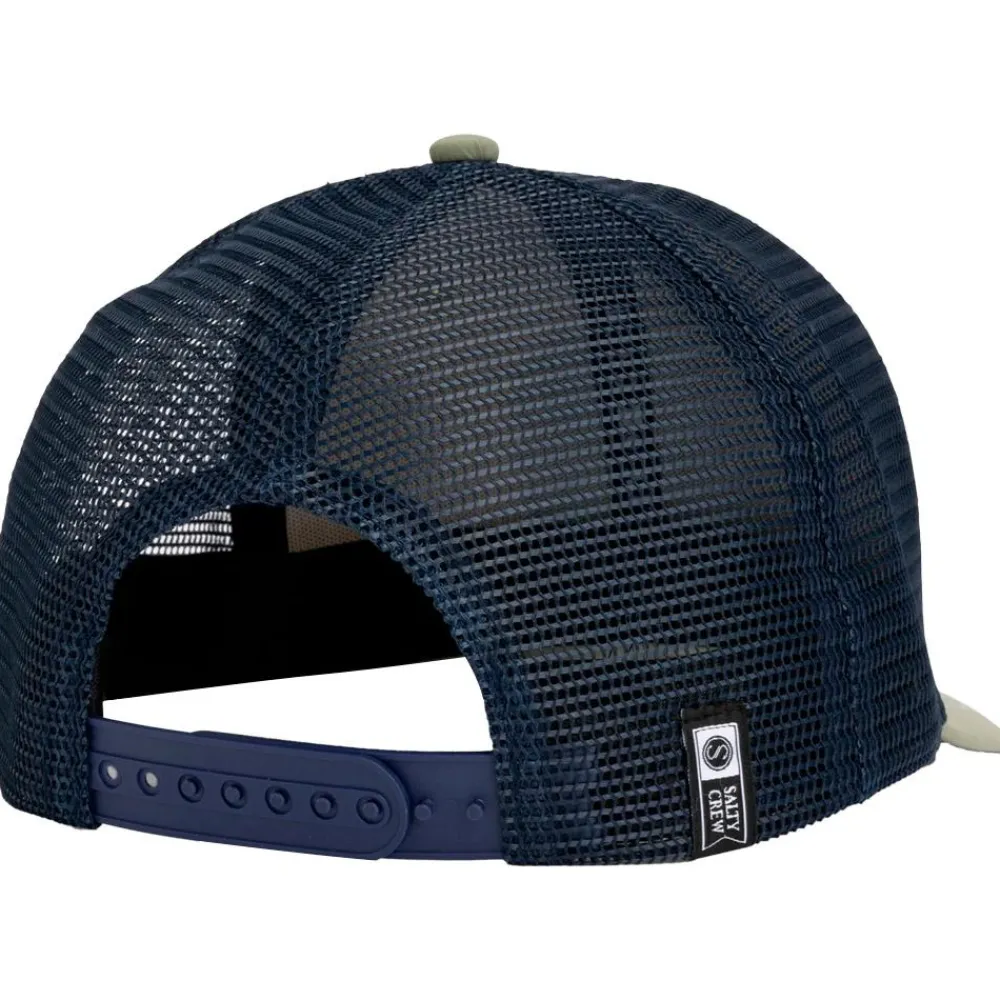 Casquettes<Salty Crew Casquette Baited Retro Trucker Oil Green Blue