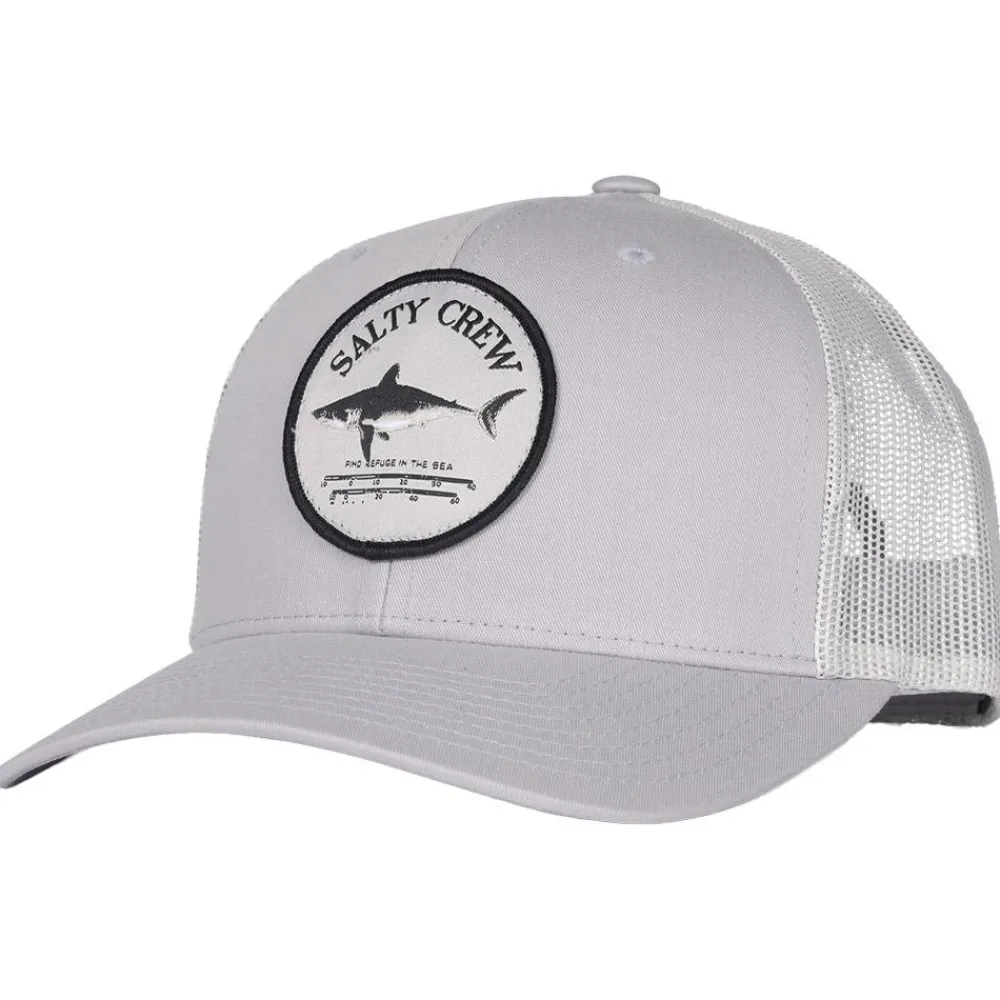 Hot Casquette Bruce Retro Trucker Silver Casquettes