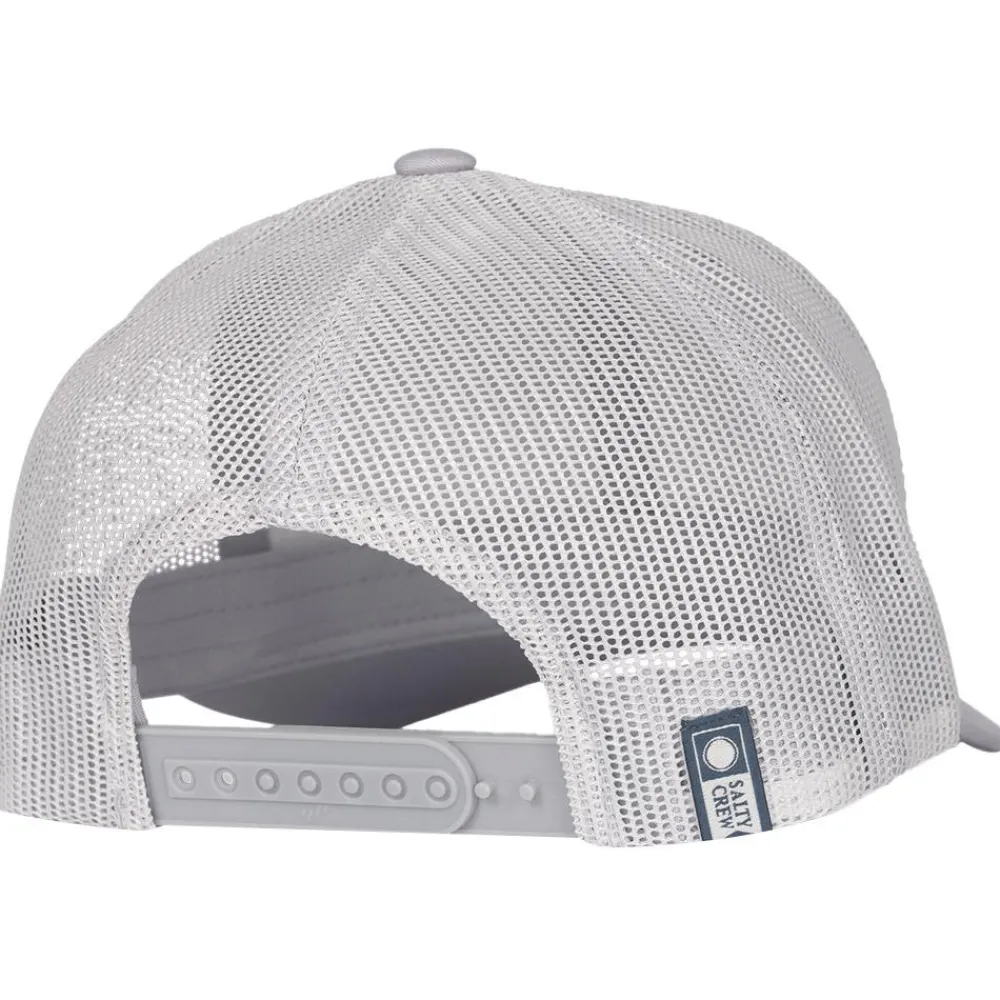 Hot Casquette Bruce Retro Trucker Silver Casquettes