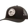 Casquettes<Salty Crew Casquette Bruce Retro Trucker Black