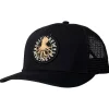 Clearance Casquette Tentacles Retro Trucker Black Casquettes