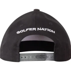 Discount Casquette Golfer Nation X Black Casquettes