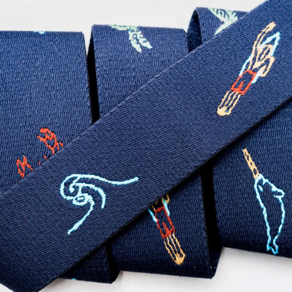 Ceintures<Arcade Ceinture Save The Waves Navy