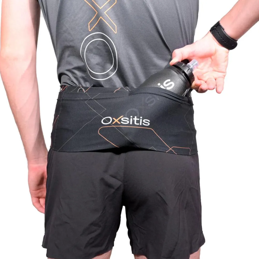 Ceinture De Trail<Oxsitis Ceinture Running Slimbelt Gravity Black Orange