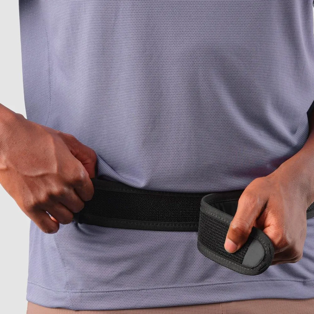 Clearance Ceinture Running Cross Belt 2 Bottles Black Ceinture De Trail