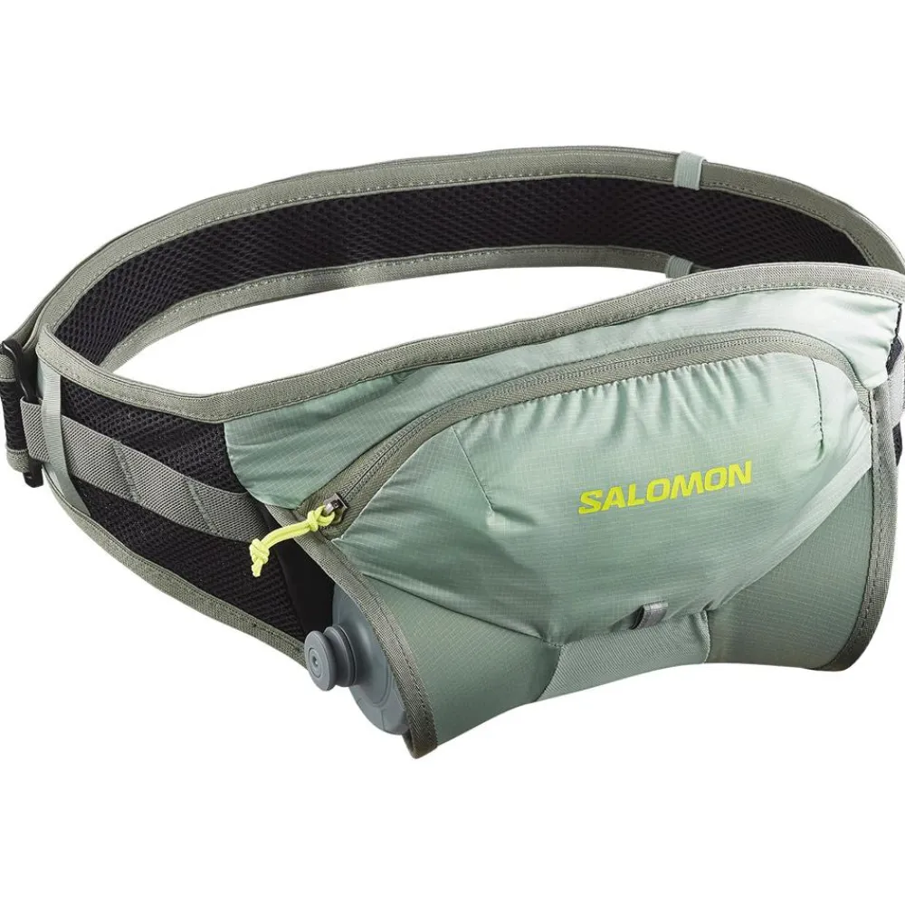New Ceinture Running Cross Belt 1 Bottle Green Milieu Agave Green Sharp Green Ceinture De Trail