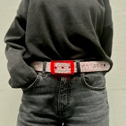 Outlet Ceinture L'Originale Swing Rouge Ceintures