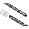 Ceinture Print Black Zèbre Ceintures