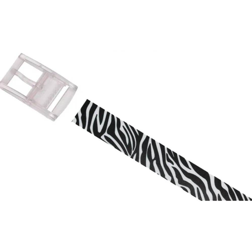 Ceinture Print Black Zèbre Ceintures