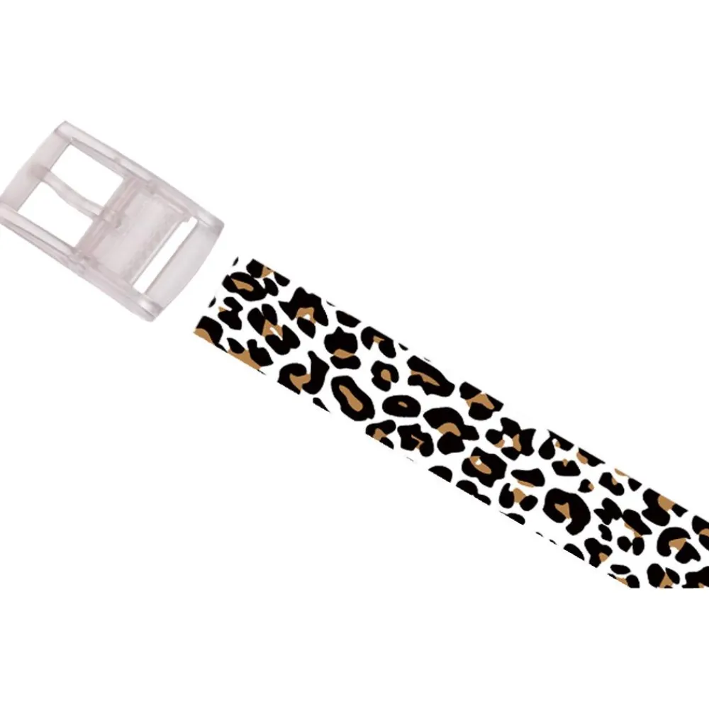 Sale Ceinture Wild Collection Panthère Blanche Ceintures