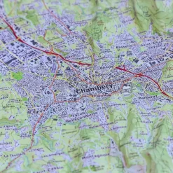 Sale Chambery + Cadre Carte 3D