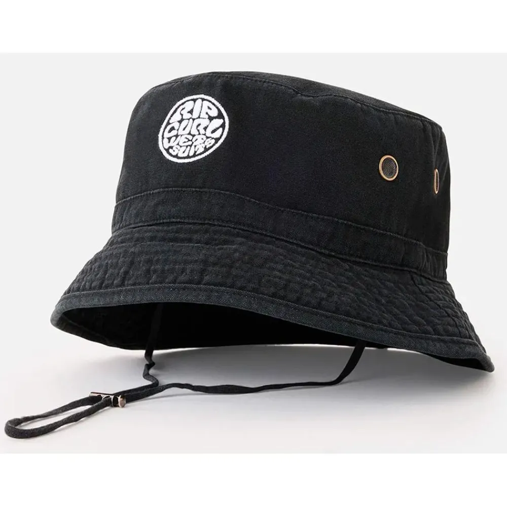 New Chapeau Wetty Icon Bucket Hat Black Casquettes