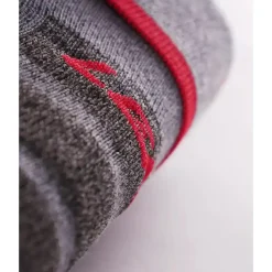 Chauffage Pied<Lenz Chauffage pied Heat Sock 5.1 Toe Cap Slim Fit Gris Rouge
