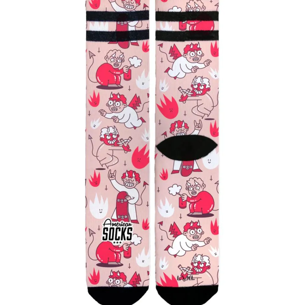 Sale Chaussettes The Original Signature Naughty Devil Chaussettes Lifestyle
