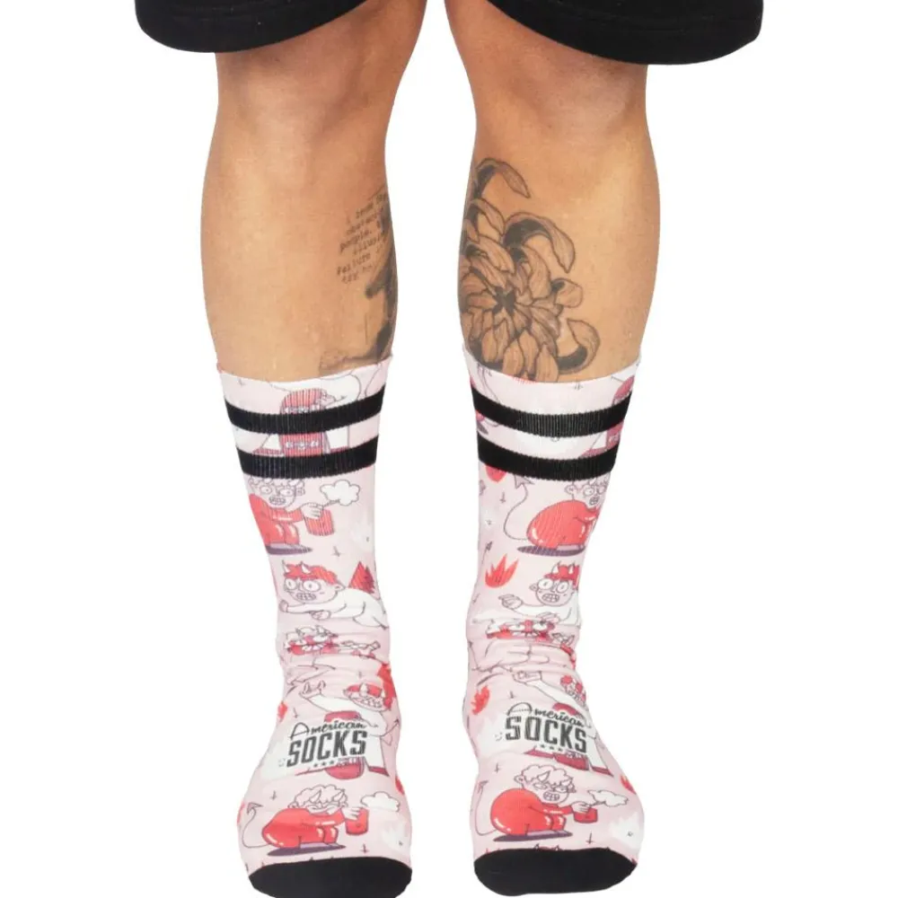 Sale Chaussettes The Original Signature Naughty Devil Chaussettes Lifestyle