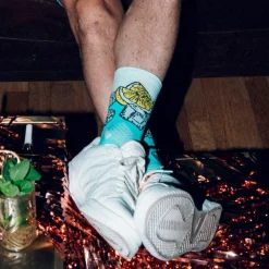 Chaussettes Trail<Bv Sport Chaussettes Trail Socks Ultra High Collector Blue Lagoon