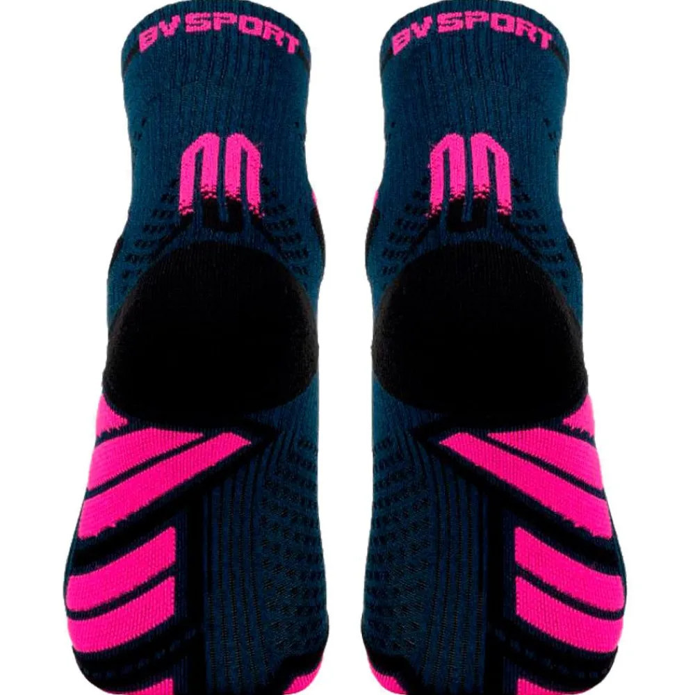 Chaussettes Trail<Bv Sport Chaussettes Trail Socks Ultra Mid Bleu Rose