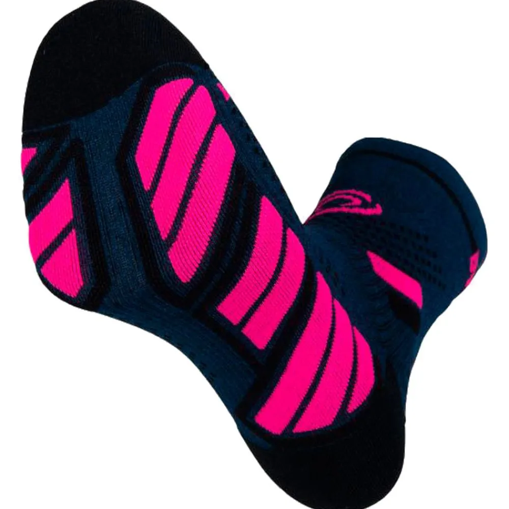 Chaussettes Trail<Bv Sport Chaussettes Trail Socks Ultra Mid Bleu Rose