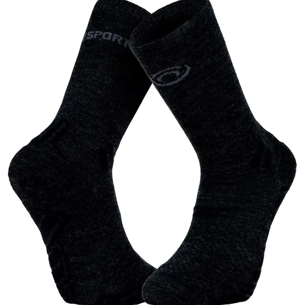 Chaussettes Trail<Bv Sport Chaussettes Trail Socks Ultra High Merino Anthracite