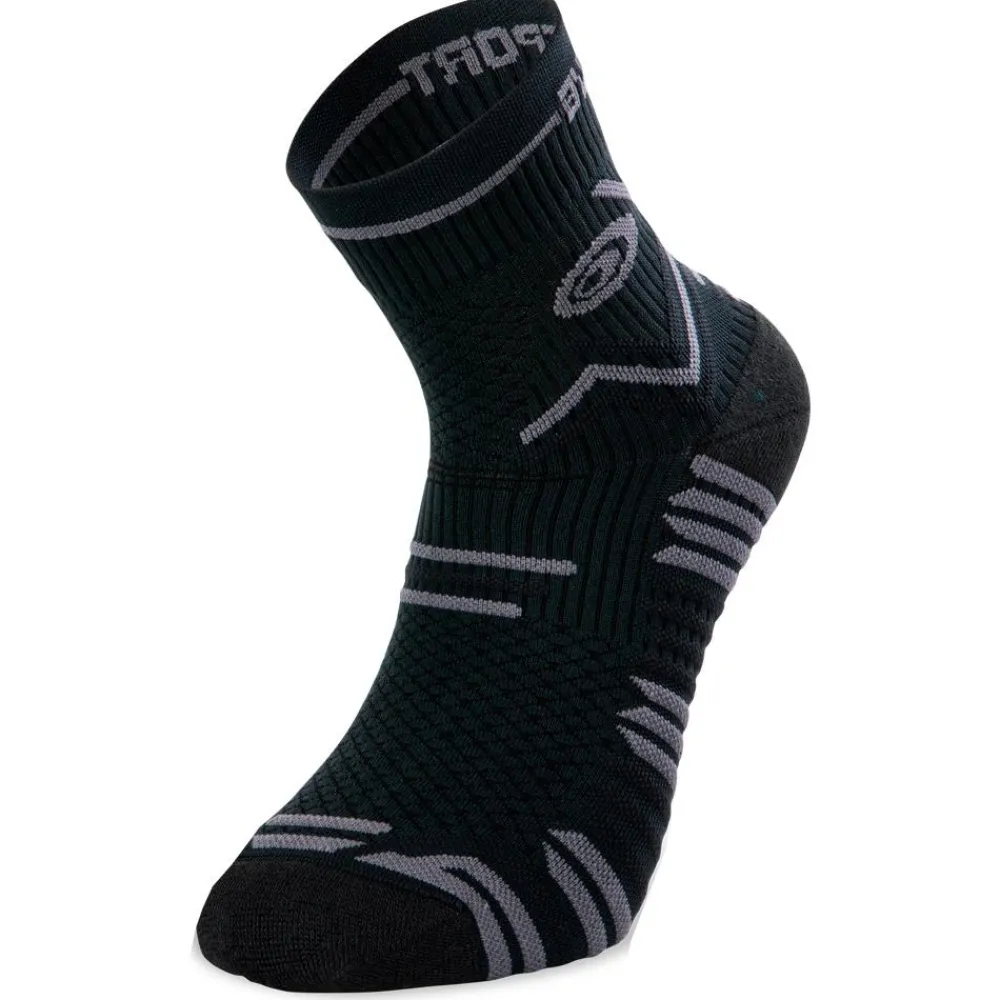 Chaussettes Trail<Bv Sport Chaussettes Trail Ultra Noir Gris