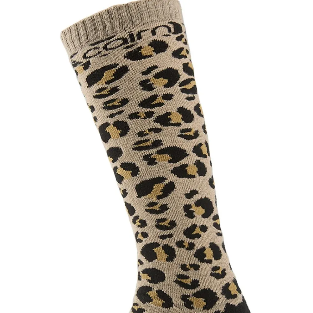Sale Chaussettes Spirit Junior Biscuit Leopard Chaussettes Ski