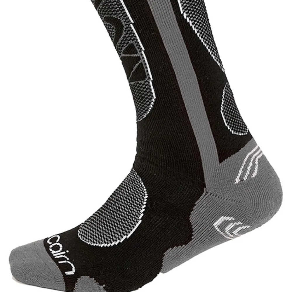 Hot Chaussettes Spirit Black Grey Chaussettes Ski