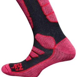 Clearance Chaussettes Ski Comfort Gris Orange Mélangé Chaussettes Ski