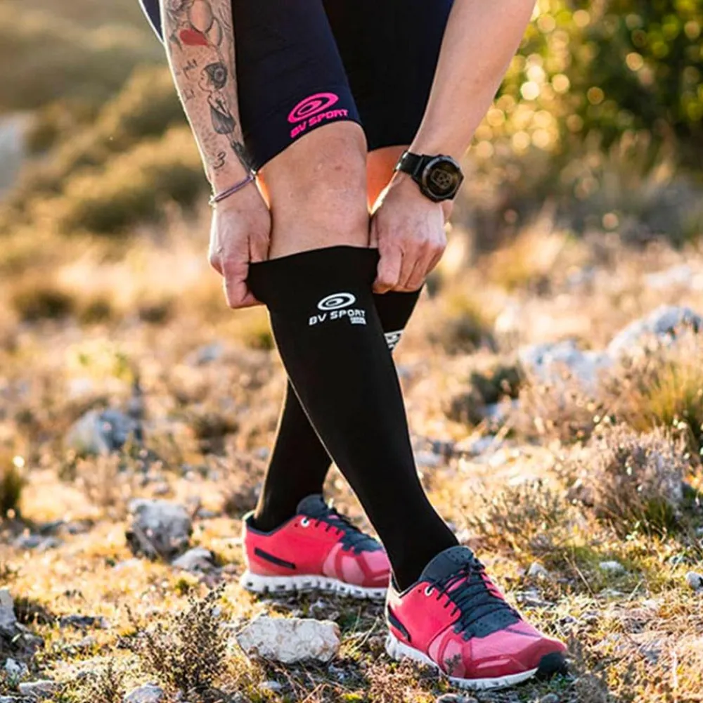 Discount Chaussettes de récupération Pro Recup Evolution Noir Orthèse Et Compression