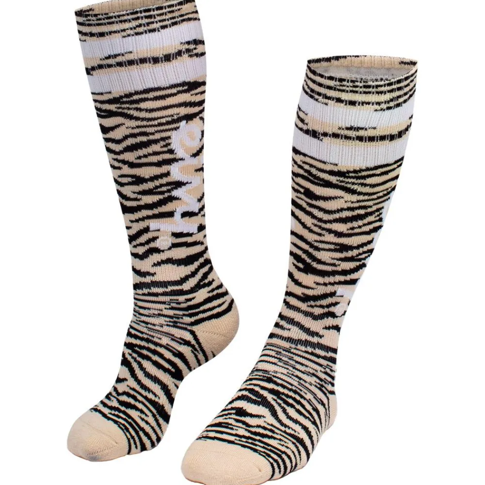 Chaussettes Cheerleader Wool Zebra Chaussettes Ski