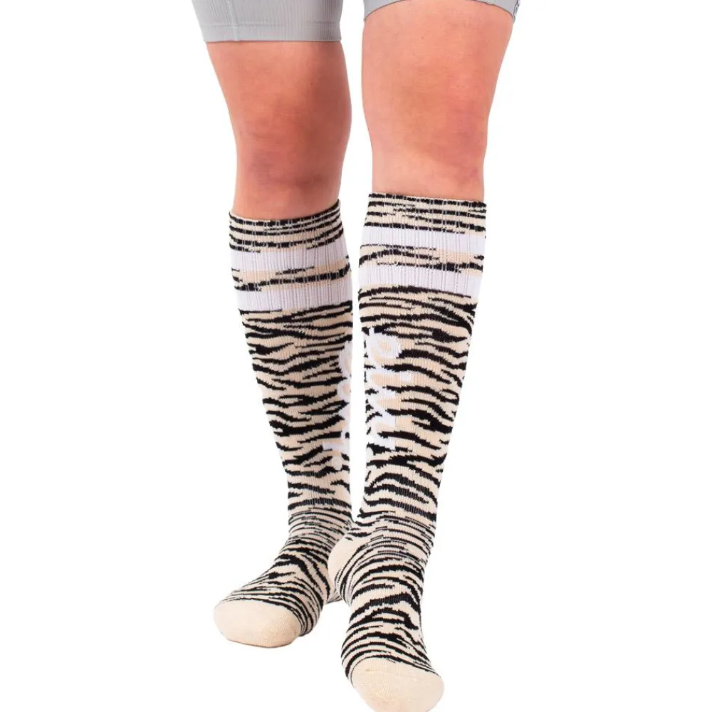 Chaussettes Cheerleader Wool Zebra Chaussettes Ski