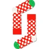 Chaussettes Lifestyle<Happy Socks Chaussettes Big Dot Snowman Rouge