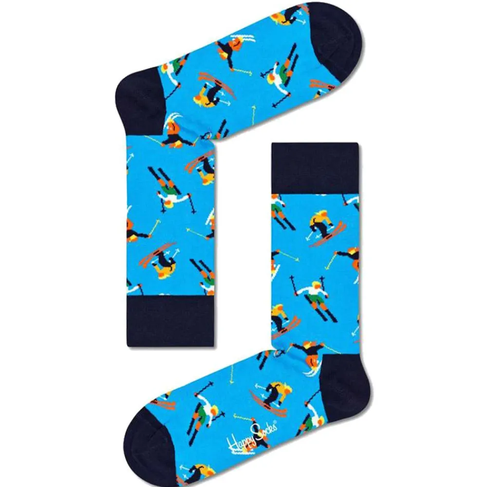 Chaussettes Lifestyle<Happy Socks Chaussettes Skiing Bleu