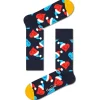Clearance Chaussettes Santa Love Smiley Bleu Foncé Chaussettes Lifestyle