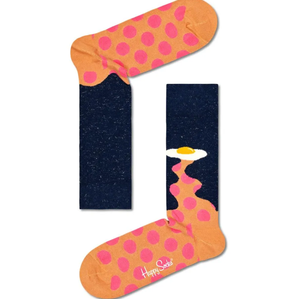 Hot Chaussettes Space Egg Bleu Chaussettes Lifestyle
