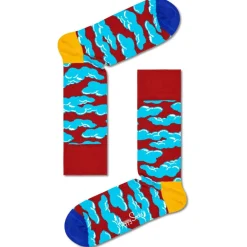 Chaussettes Lifestyle<Happy Socks Chaussettes Under The Clouds Bordeaux