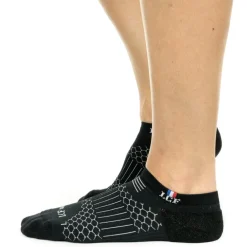 Chaussettes Trail<La Chaussette de France Chaussettes Boogaloo Blanc Noir