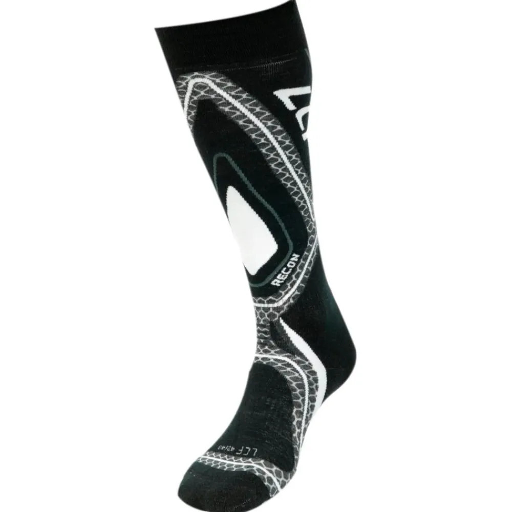 Chaussettes Ski<La Chaussette de France Chaussettes Recon Blanc Noir