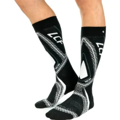 Chaussettes Ski<La Chaussette de France Chaussettes Recon Blanc Noir