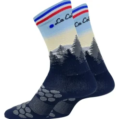 Sale Chaussettes La Sunset Blanc Chaussettes Trail