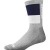 Clearance Chaussettes Seneca Mid Socks Heather Grey Chaussettes De Randonnée
