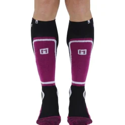 Chaussettes Ski<Monnet Chaussettes Backside Plus Pink
