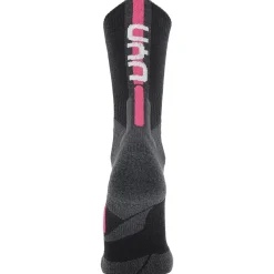 Clearance Chaussettes Nordique W Ski Cross Country 2In Socks Black Pink Chaussettes