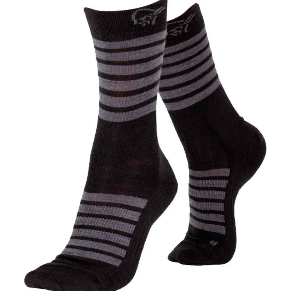 Chaussettes Trail<Norrona Chaussettes Falketind Light Weight Merino Socks Caviar