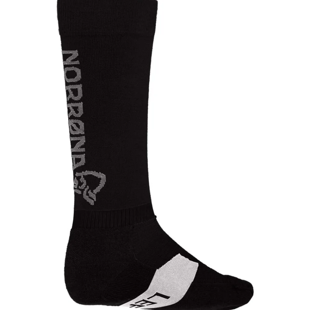 Sale Chaussettes Senja Merino Lightweight Socks Long Caviar Chaussettes Trail